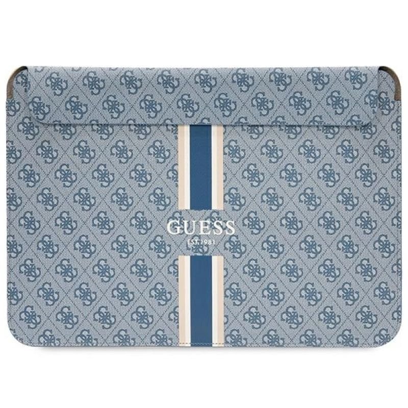 tryoshop-guess-4g-printed-stripes-cover-for-a-14-laptop-blue-2370706 Guess 4G Baskılı Şeritli