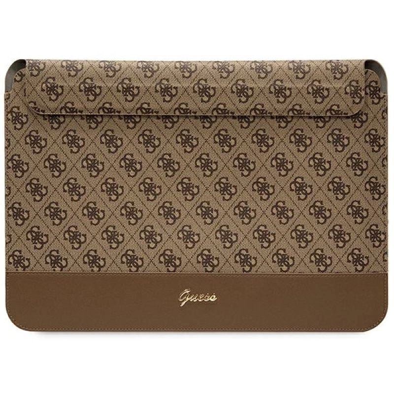 tryoshop-guess-4g-stripe-metal-logo-case-for-a-14-laptop-brown-2370550 Guess 4G Şerit Metal