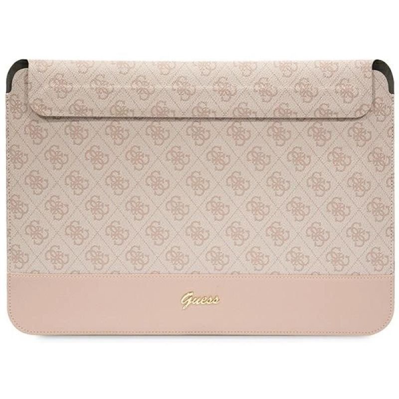 tryoshop-guess-4g-stripe-metal-logo-case-for-a-14-laptop-pink-2370549 Guess 4G Şerit Metal