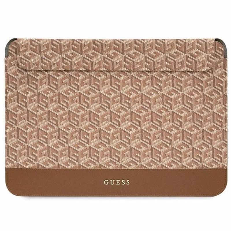 tryoshop-guess-gcube-stripes-case-for-a-14-laptop-brown-2370705 Guess GCube Çizgili 14"