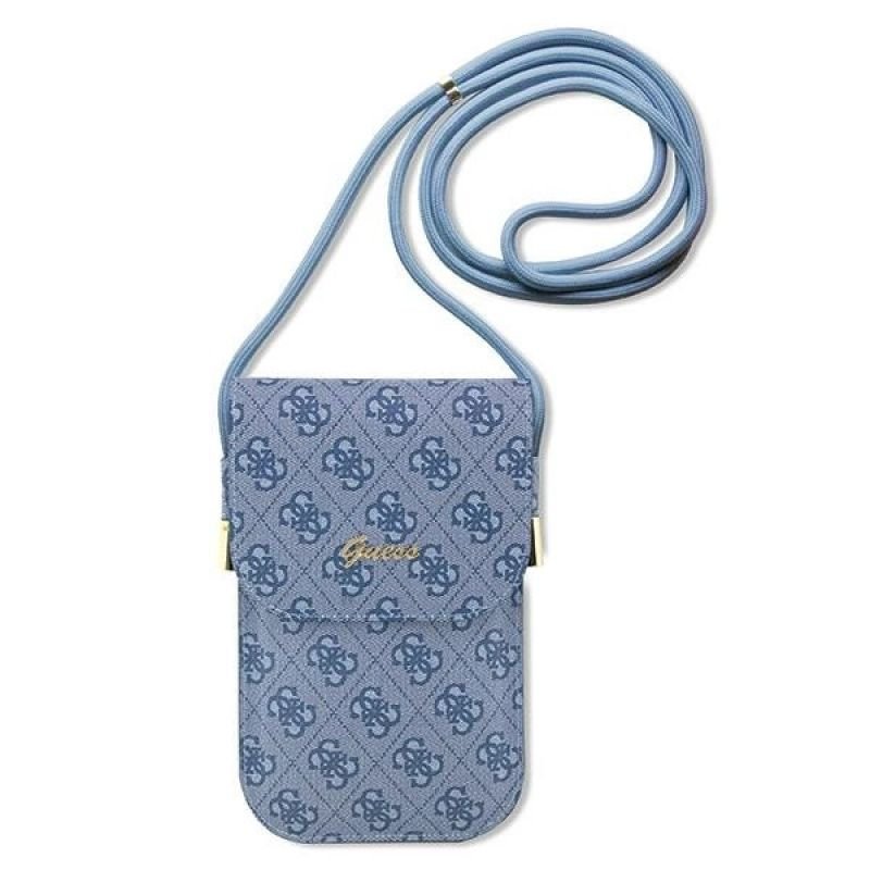 tryoshop-guess-guowbp4snsb-handbag-blue-4g-metal-script-logo-2371063 Guess GUOWBP4SNSB el çantası