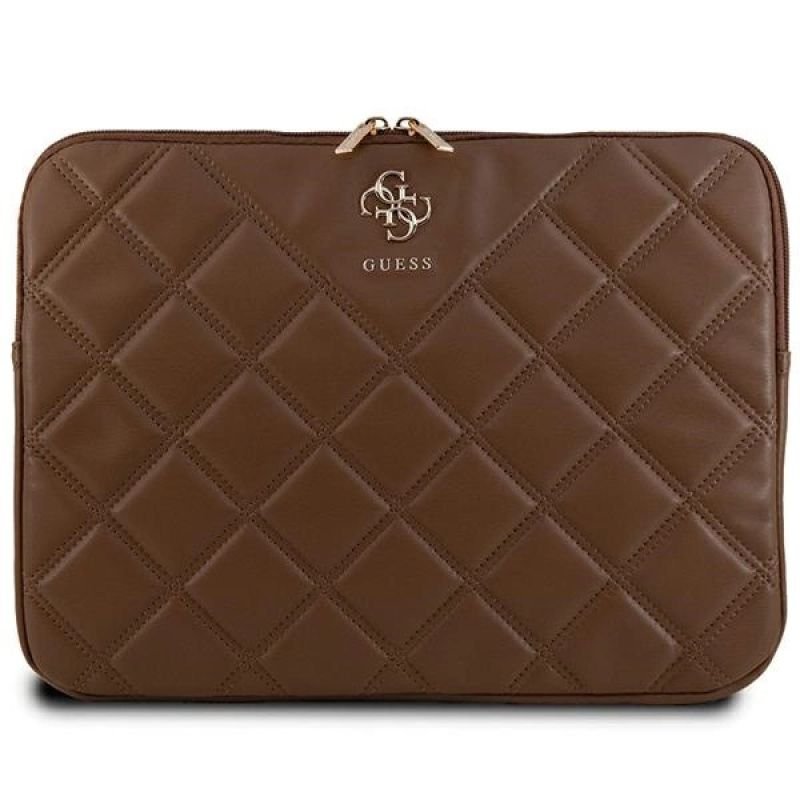 tryoshop-guess-quilted-4g-cover-for-a-14-laptop-brown-2377796 Guess Quilted 4G 14"