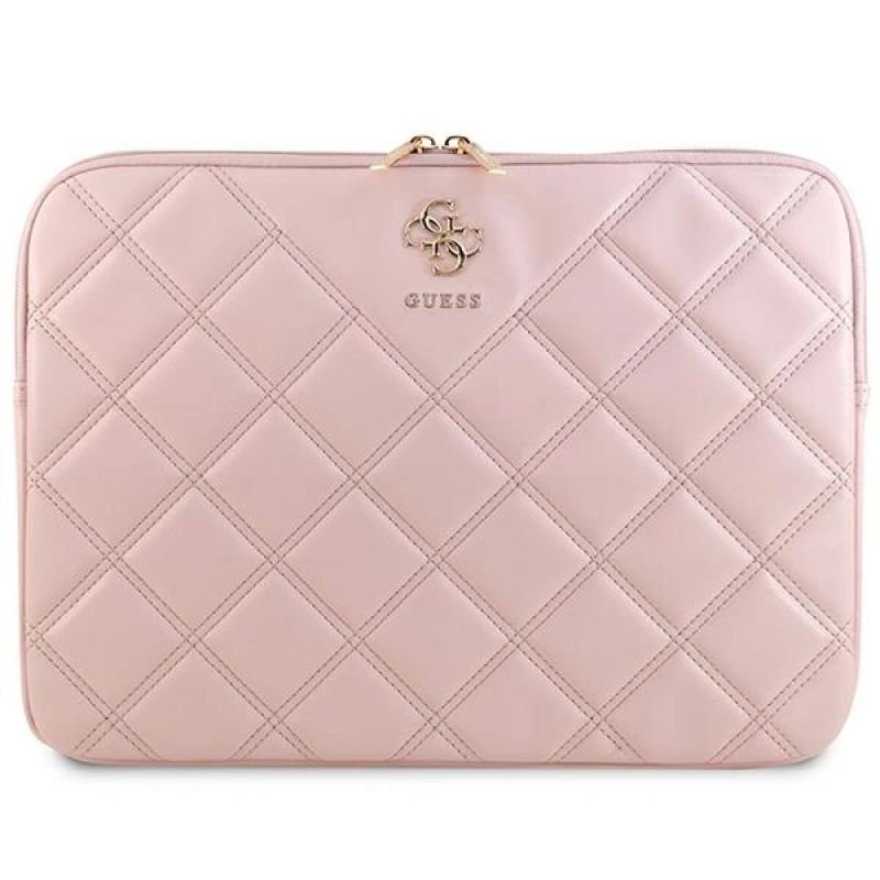 tryoshop-guess-quilted-4g-cover-for-a-14-laptop-pink-2377795 Guess Quilted 4G 14"