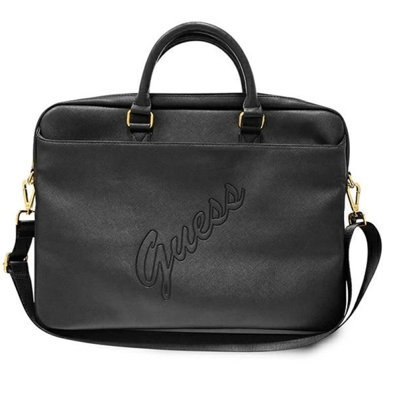 tryoshop-guess-saffiano-script-bag-for-a-16-laptop-black-2363634 Guess Saffiano Script 16"