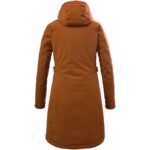 Killtec KOW 165 Kadın Kapüşonlu Yağmurluk, Trekking ve Günlük Kullanım İçin, Sarı (37726/253) - Görsel 2