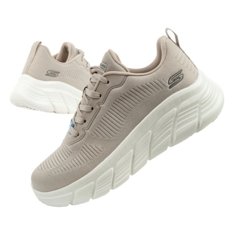 tryoshop-skechers-bobs-b-flex-women-s-sneakers-fashionable-beige-2099273 Skechers Bobs B Flex kadın spor ayakkabıları, modaya uygun bej - Görsel 1