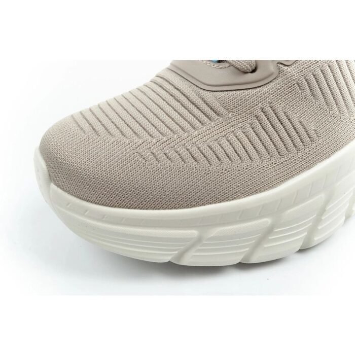 Skechers Bobs B Flex kadın spor ayakkabıları, modaya uygun bej - Görsel 7
