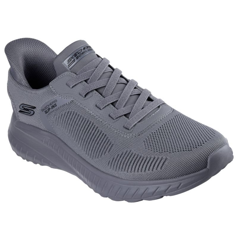 tryoshop-skechers-men-s-bobs-squad-chaos-solid-step-118312-dkgy-sports-shoes-2468064 Skechers Erkek BOBS SQUAD