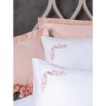 Cotton Box Elite Saten Çift Kişilik Nevresim Takımı Melinda Pembe - Görsel 2