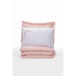 Cotton Box Elite Saten Çift Kişilik Nevresim Takımı Melinda Pembe - Görsel 3
