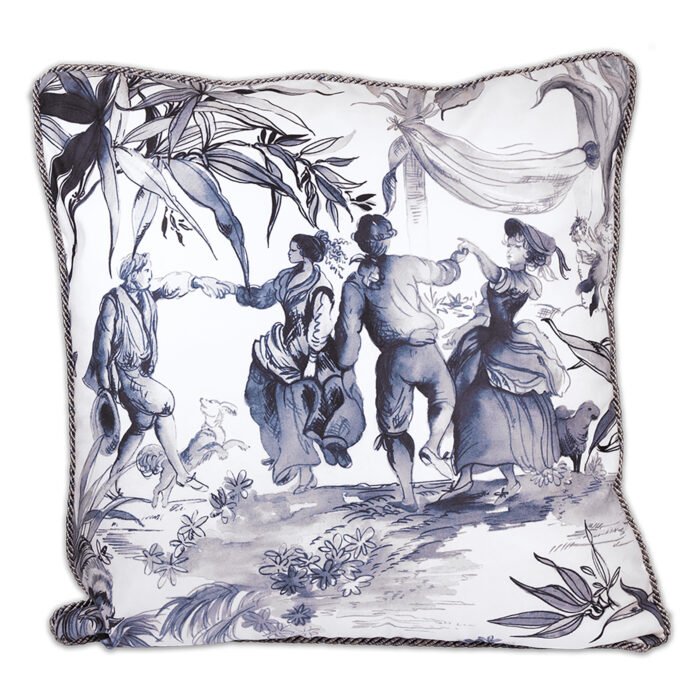 Baci Milano Versailles Kadife Yastık 60 cm x 60 cm - Görsel 2