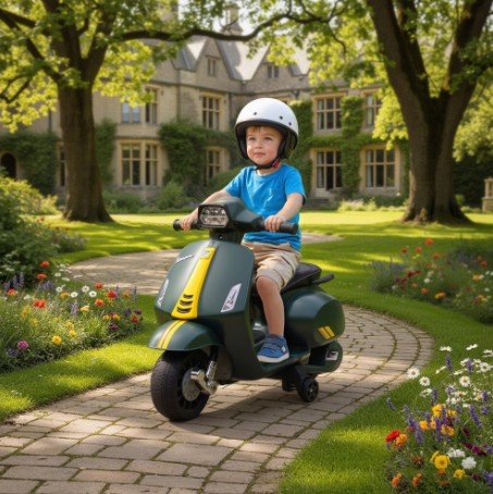 AIYAPLAY Vespa Akülü Çocuk