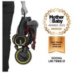 Doona Liki Trike S1 Katlanır Çocuk Üç Tekerlekli Bisiklet - Alev Kırmızı (Flame Red) - Görsel 4