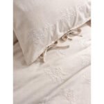 Cotton Box Cotton Keten Çift Kişilik Nevresim Takımı Esmira Bej - Görsel 2