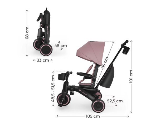 KinderKraft JAZZ 3 Katlanabilir 2