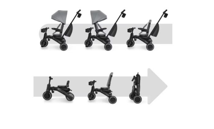KinderKraft JAZZ 3 Katlanabilir 3