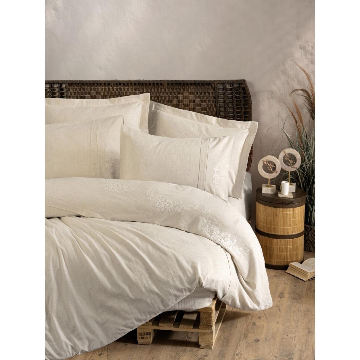 dea976a5ca9328e76970-0 Cotton Box Cotton Keten Çift Kişilik Nevresim Takımı Forbes - Görsel 1