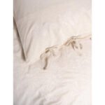 Cotton Box Cotton Keten Çift Kişilik Nevresim Takımı Kivora Bej - Görsel 4