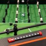 3-in-1 DÖNER OYUN MASASI BİLYARO MASA FUTBOLU HAVA HOKEYİ 121x84.5x85.3CM SİYAH - Görsel 3