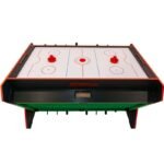 3-in-1 DÖNER OYUN MASASI BİLYARO MASA FUTBOLU HAVA HOKEYİ 121x84.5x85.3CM SİYAH - Görsel 7