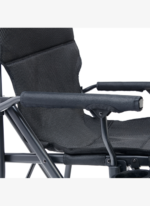 Uquip Roxy Comfort+ Black Edition Yüksek Konforlu Katlanır Kamp Sandalyesi - Görsel 4