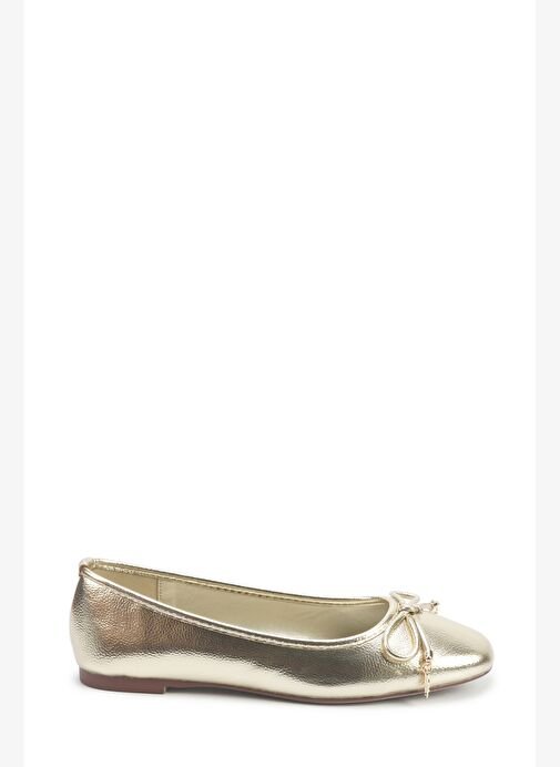 tryoshop-b-veronic-5pr-altin-kadin-babet-15702394-1 Nine West VERONIC 5PR Altın Kadın Babet - Görsel 1