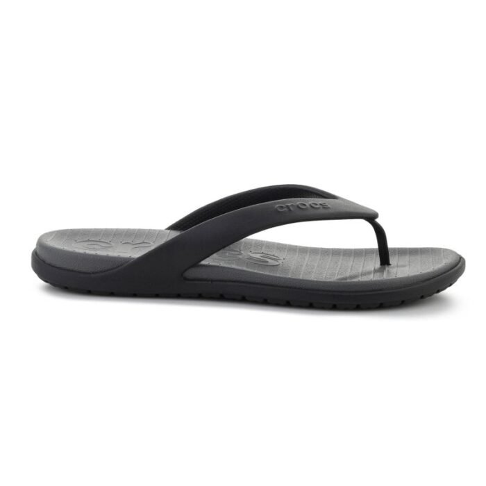 Crocs Coast Flip Siyah/Gri 212035-0DD - Görsel 6