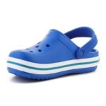 CROCS CROCBAND ÇOCUK TERLİĞİ MAVİ ŞİMŞEK/TURBO TEAL 207006-4PI - Görsel 3