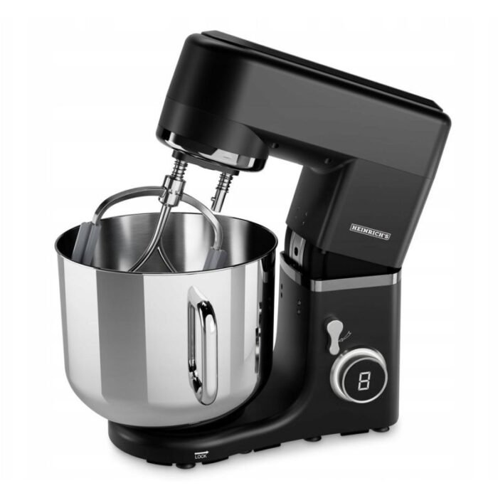 HEINRICHS Siyah Food Processor HKM 8120 SW - Görsel 2