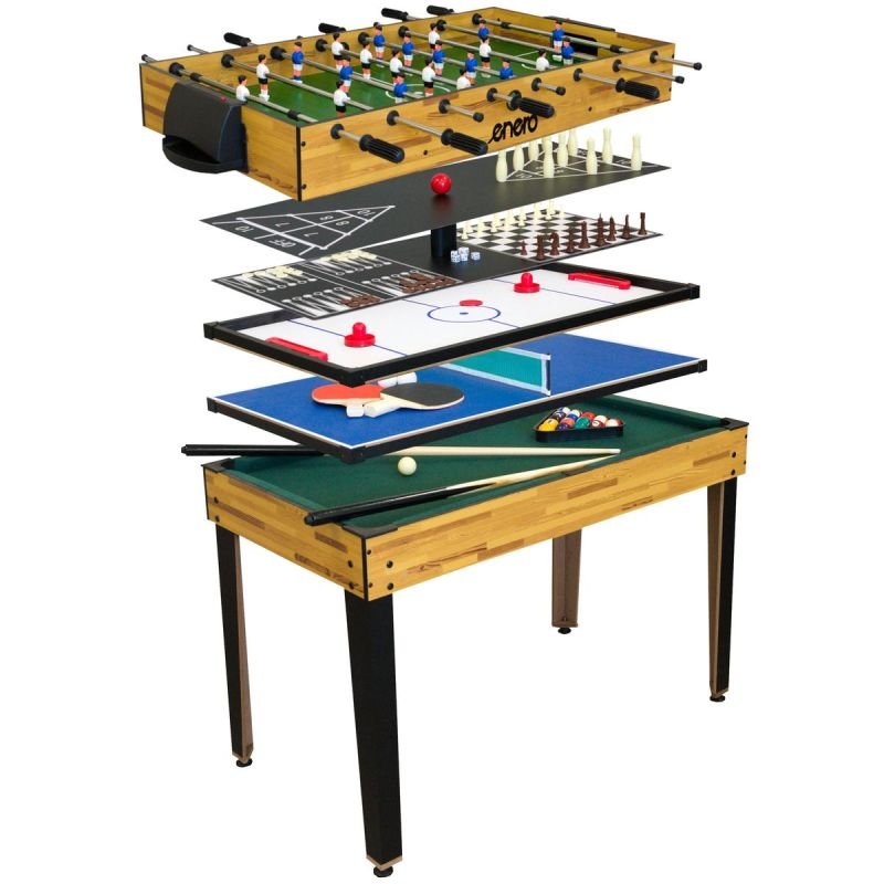 tryoshop-football-table-for-multi-games-9-in-1-121x61x80cm-1839527 9’LU MULTI-OYUNLAR İÇİN FUTBOL MASASI 121x61x80CM - Görsel 1