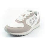 Gap Kadın Spor Ayakkabıları Nashville Arch Logo Sneakers Moda Rahat Beyaz Bej - Görsel 2