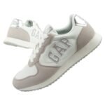 Gap Kadın Spor Ayakkabıları Nashville Arch Logo Sneakers Moda Rahat Beyaz Bej