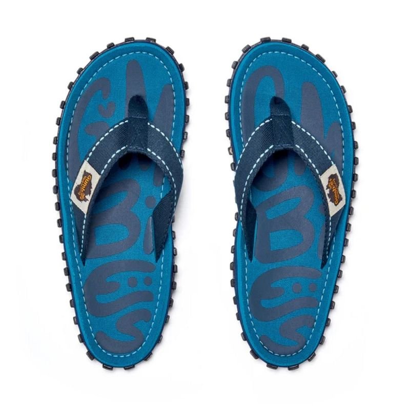 tryoshop-gumbies-men-s-flip-flops-islander-flip-flop-blue-surf-2924742 Gumbies Erkek Terlik ISLANDER TERLİK MAVİ DALGA - Görsel 1