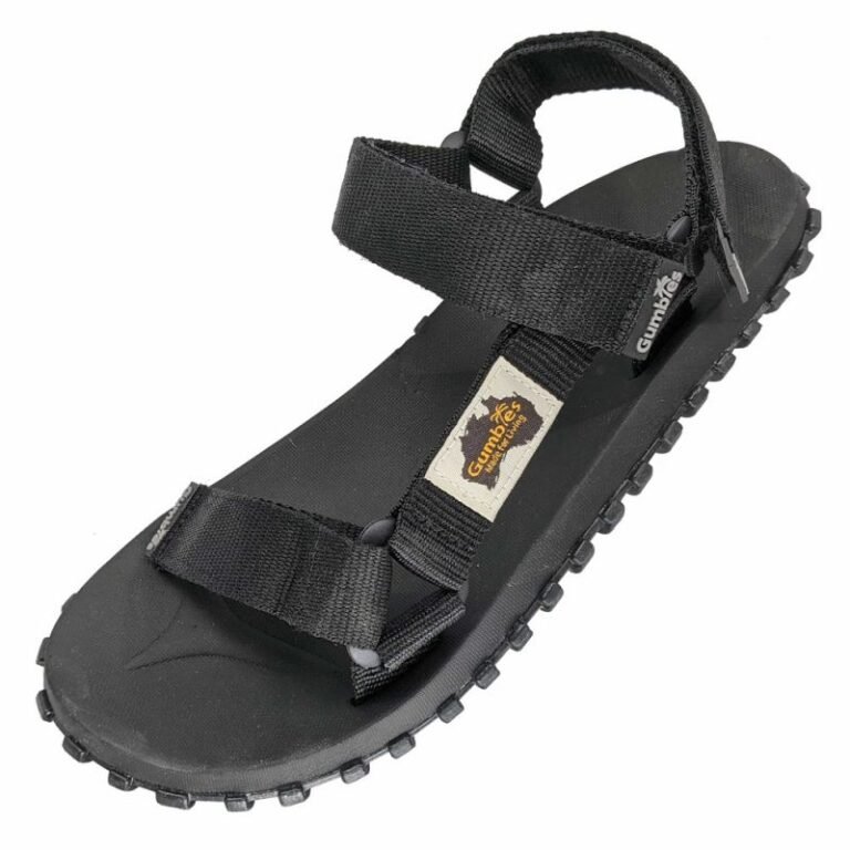 Gumbies Scrambler Sandal G-SC-UNI-BLACK