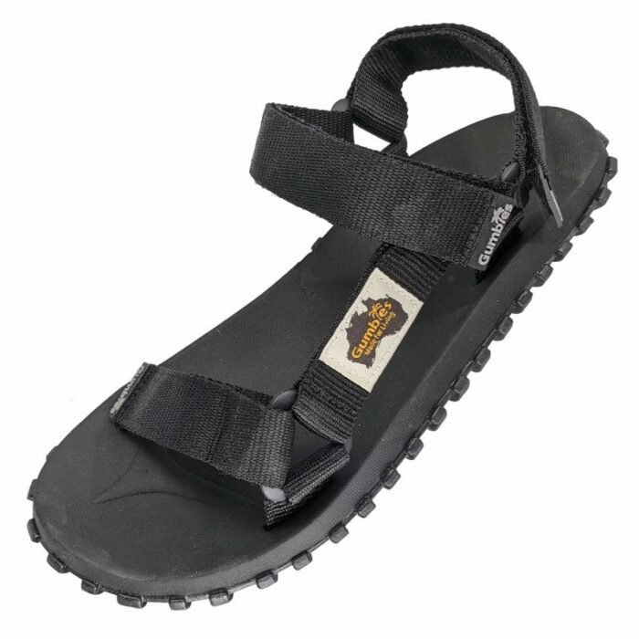 Gumbies Scrambler Sandal G-SC-UNI-BLACK
