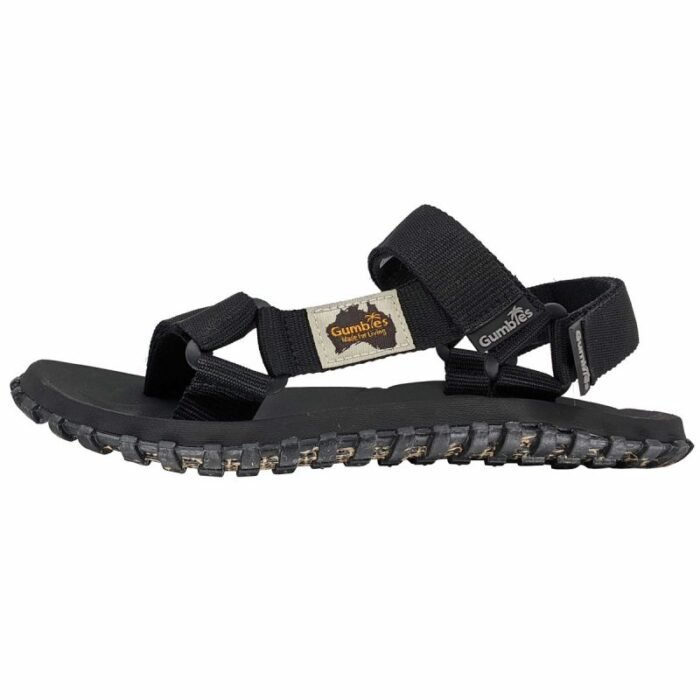 Gumbies Scrambler Sandal G-SC-UNI-BLACK