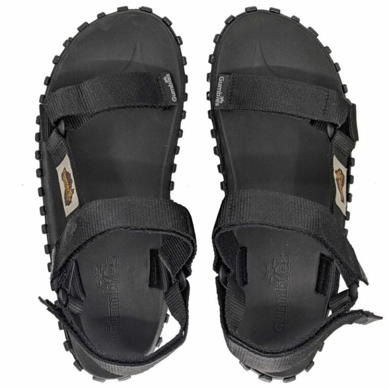 Gumbies Scrambler Sandal G-SC-UNI-BLACK