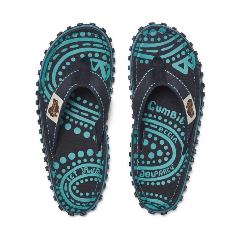 tryoshop-gumbies-unisex-flip-flops-islander-flip-flop-dotty-2944266 Gumbies unisex terlik ISLANDER