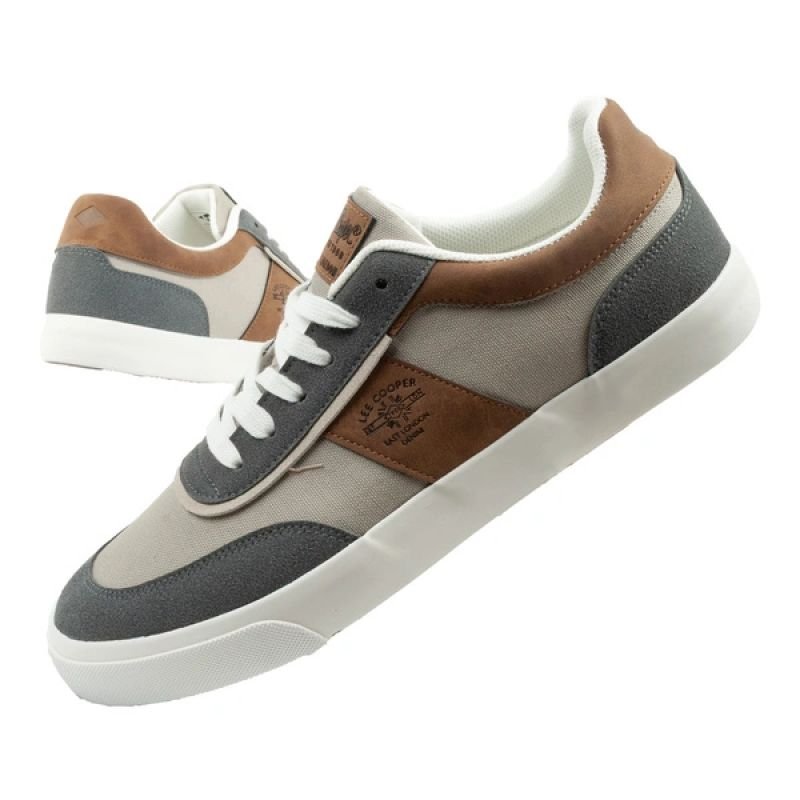 tryoshop-lee-cooper-men-s-sneakers-fashionable-comfortable-durable-gray-2008211 Lee Cooper erkek spor