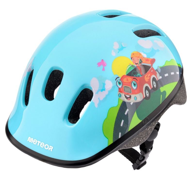 tryoshop-meteor-ks06-firefighter-jr-17441-bicycle-helmet-size-s-48-52-cm-1522762 Meteor KS06 Çocuk Bisiklet Kaskı, Boyut S 48-52 cm - Görsel 1