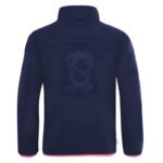 Kız Çocukları İçin Trollkids Oppdal Ceket XT Fermuarlı Polar Ceket, Lacivert/Pembe (415-114) - Görsel 2