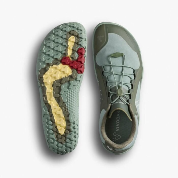 Vivobarefoot PRIMUS TRAIL III ALL WEATHER FG WOMENS MOSS ayakkabı (209305-11) - Görsel 4