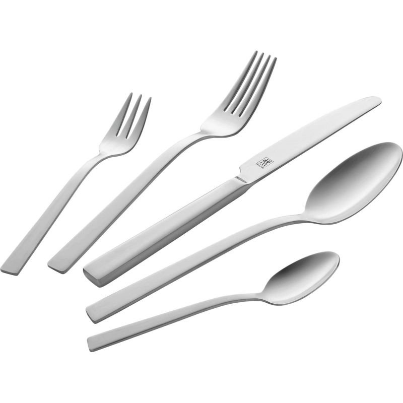 tryoshop-zwilling-king-matte-cutlery-set-60-pieces-2351096 Zwilling KING Mat Çatal Bıçak Takımı (60 Parça) - Görsel 1