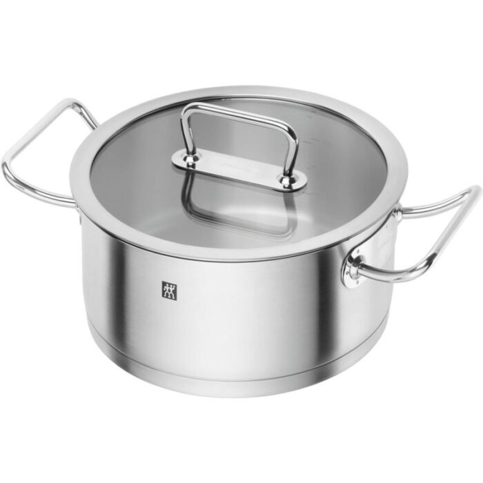 Zwilling Pro S 4.3L Cam Kapaklı Düşük Tencere - Görsel 2