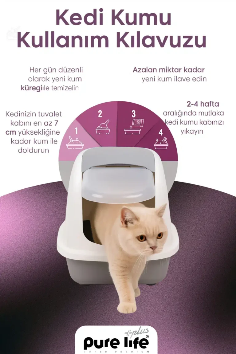 PURELİFE PLUS LAVANTALI KEDİ 2