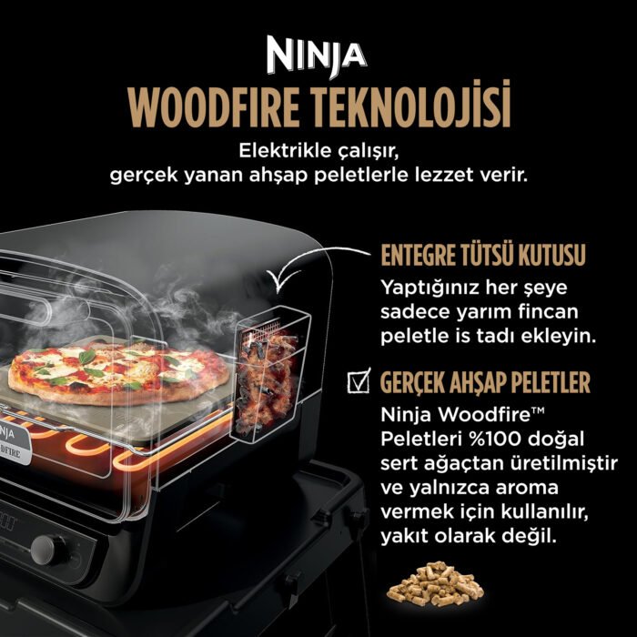 Ninja Woodfire Elektrikli Dış 10