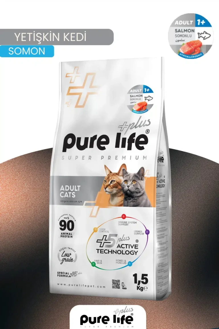 PURELİFE PLUS SOMONLU KEDİ