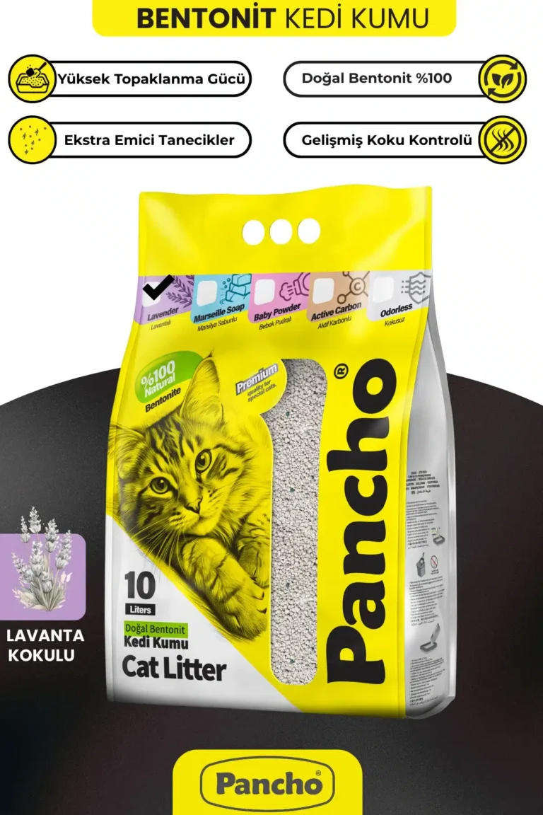 PANCHO LAVANTALI KEDİ KUMU