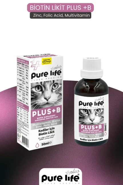 PURELIFE PLUS KEDİ BİOTİN