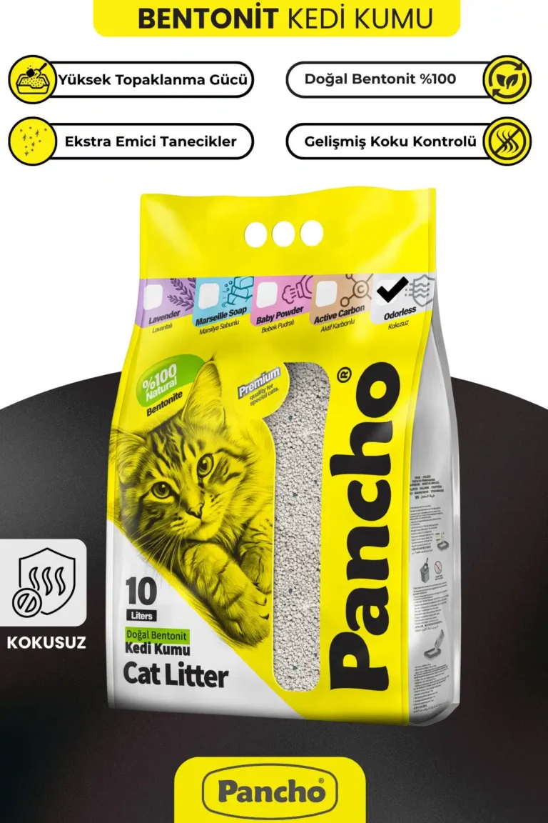 PANCHO KOKUSUZ KEDİ KUMU